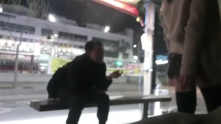 街头露出自慰