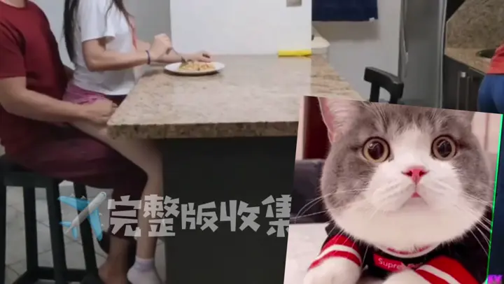 18歲女兒纏著爸爸，騎在爸爸身上
