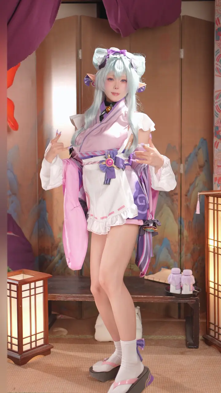 #黏黏团子兔 #梦见月瑞希 #擦边 #cos