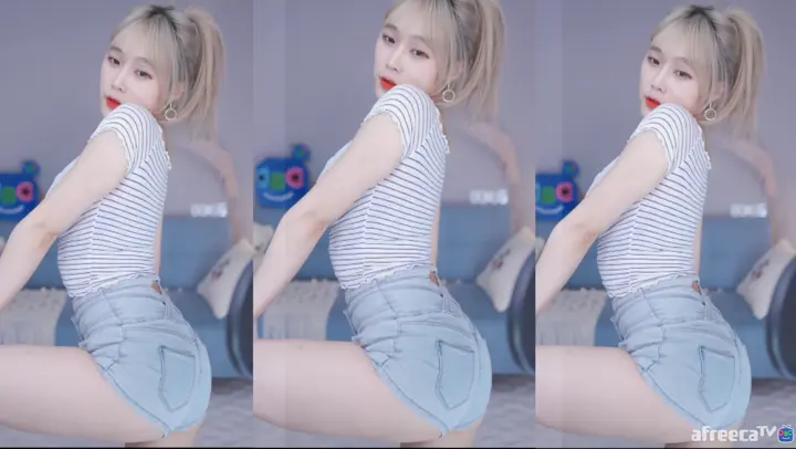 韩国主播热舞 摩托摇
