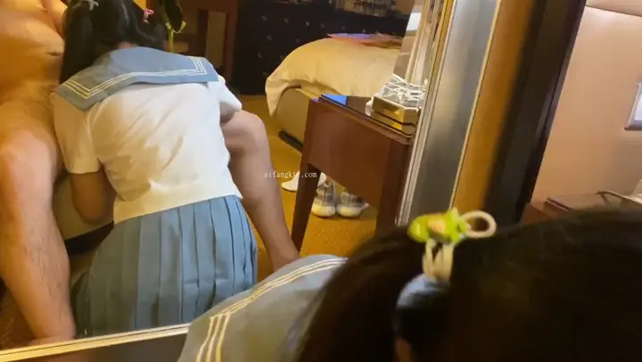 ❤️甜美母狗❤️極品雙馬尾蘿莉嫩妹『LittIe』啪啪口交精彩紀實 雙馬尾JK服嫩妹蘿莉 黑絲足交